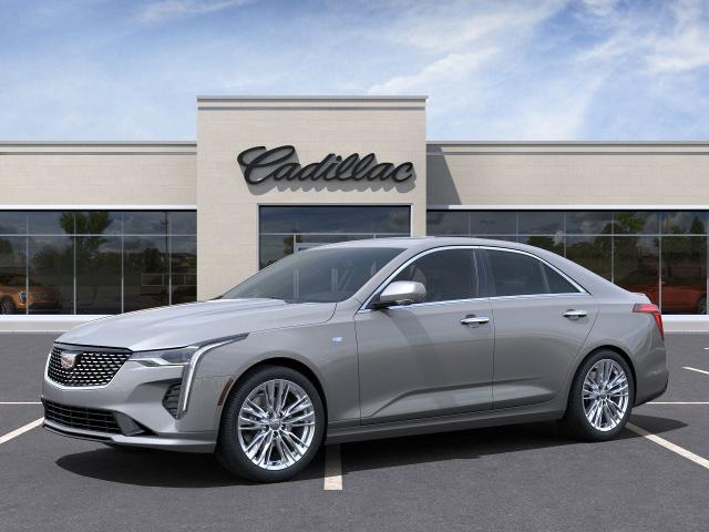 Argent Silv Met 2025 Cadillac CT4 Premium Luxury AWD Sedan All-Wheel Drive Automatic