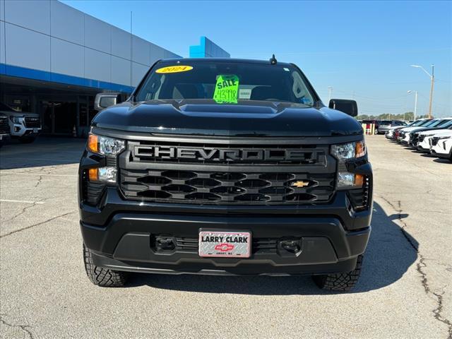 Used 2024 Chevrolet Silverado 1500 Work Truck with VIN 2GCUDAED7R1179808 for sale in Amory, MS