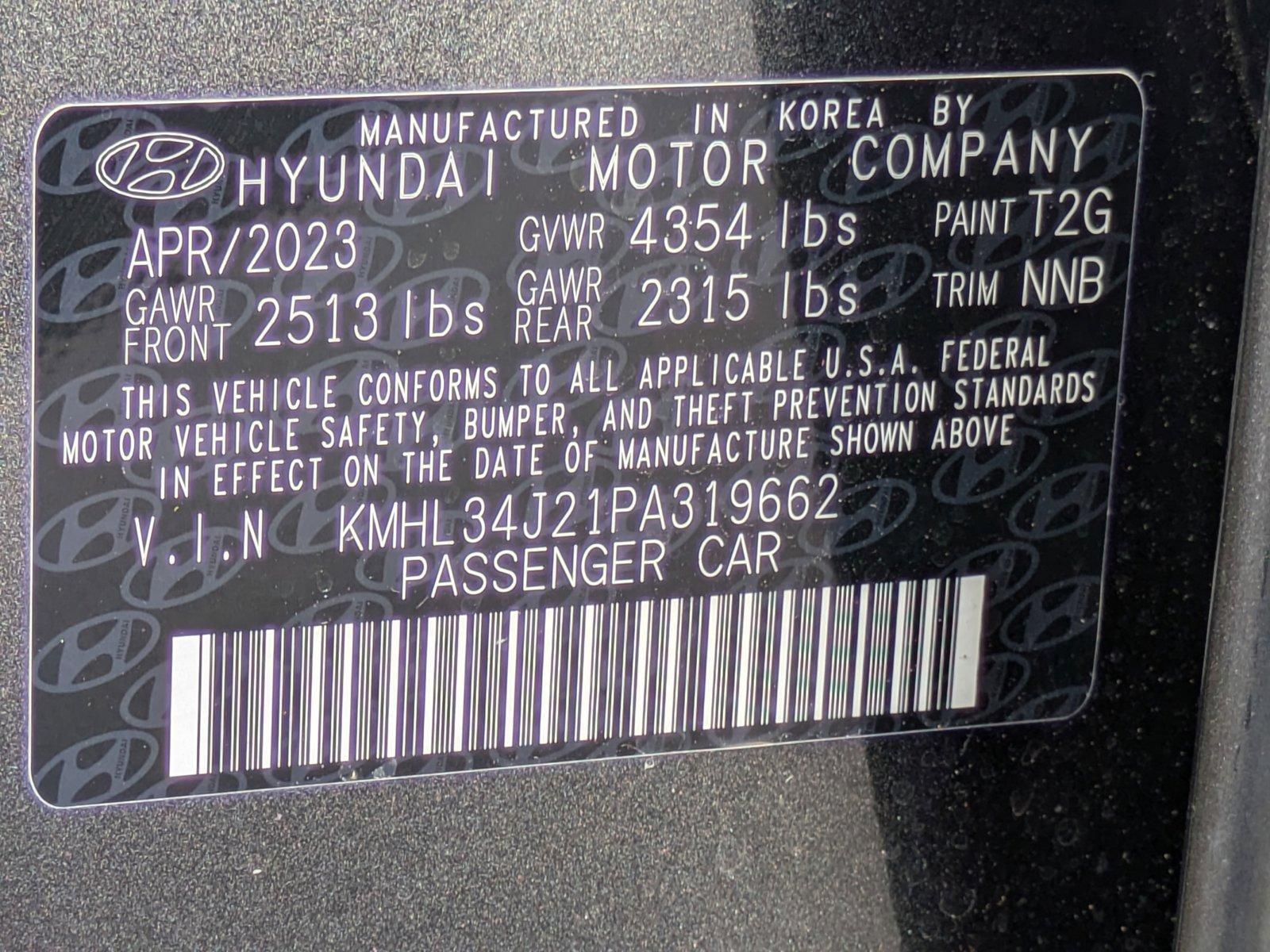 2023 Hyundai SONATA Vehicle Photo in Clearwater, FL 33761