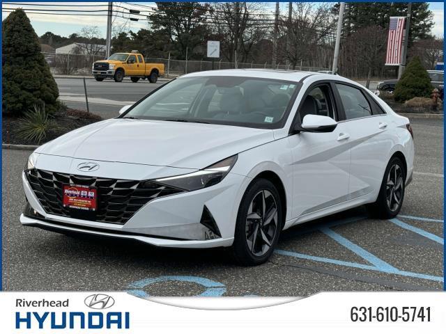 Used 2023 Hyundai Elantra Limited with VIN KMHLN4AJ0PU084011 for sale in Riverhead, NY