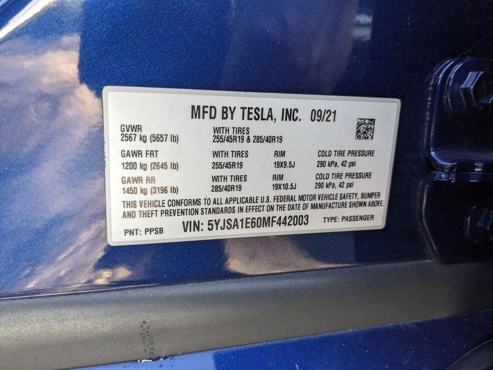 2021 Tesla Model S Vehicle Photo in Sanford, FL 32771