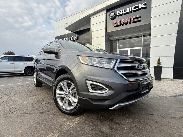 Used 2017 Ford Edge Titanium with VIN 2FMPK4K85HBC50570 for sale in Mystic, CT