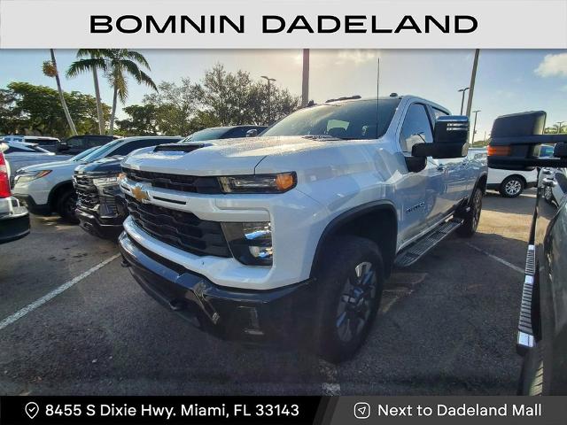 Certified 2024 Chevrolet Silverado 2500HD Custom with VIN 2GC1YME79R1103705 for sale in Miami, FL