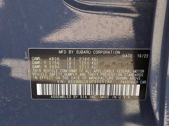 2023 Subaru Legacy Vehicle Photo in Philadelphia, PA 19116