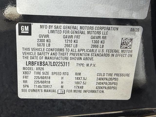 2020 Buick Envision Vehicle Photo in COLUMBIA, MO 65203-3903