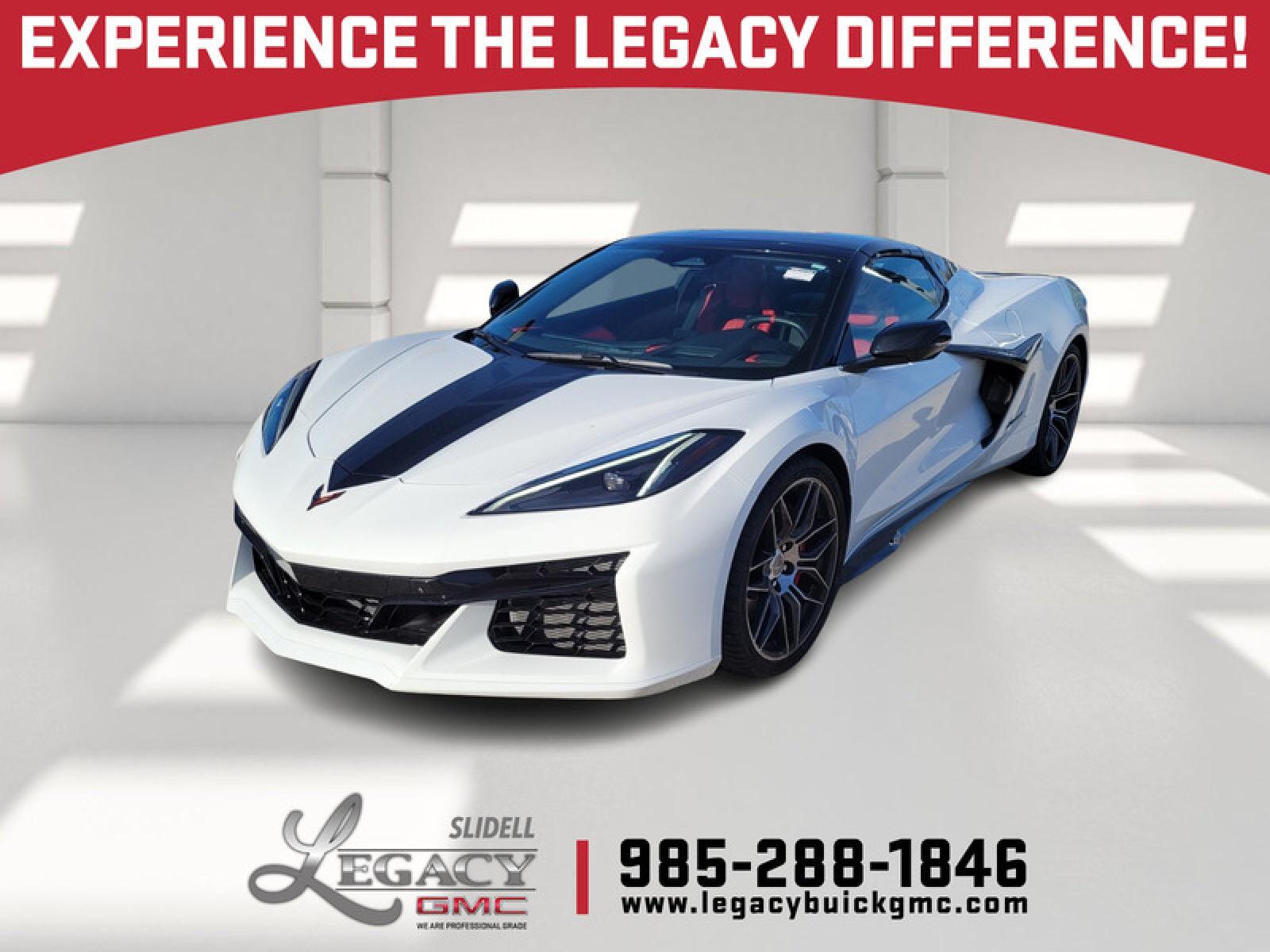 Arctic White 2024 Chevrolet Corvette Z06 2LZ Convertible RWD Convertible Rear-Wheel Drive 8-Speed Automatic