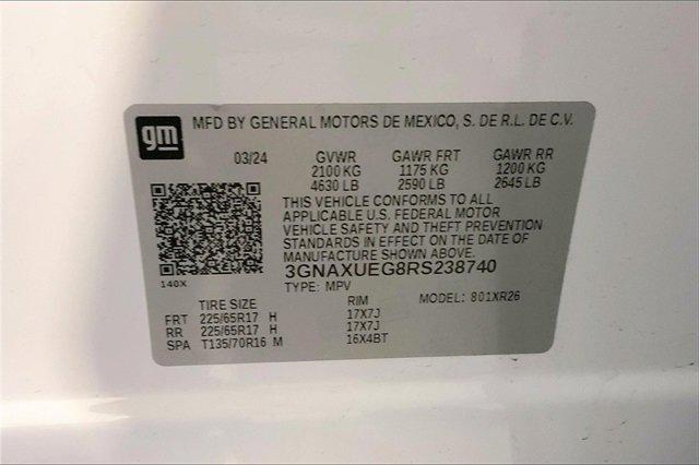 2024 Chevrolet Equinox Vehicle Photo in INDEPENDENCE, MO 64055-1314