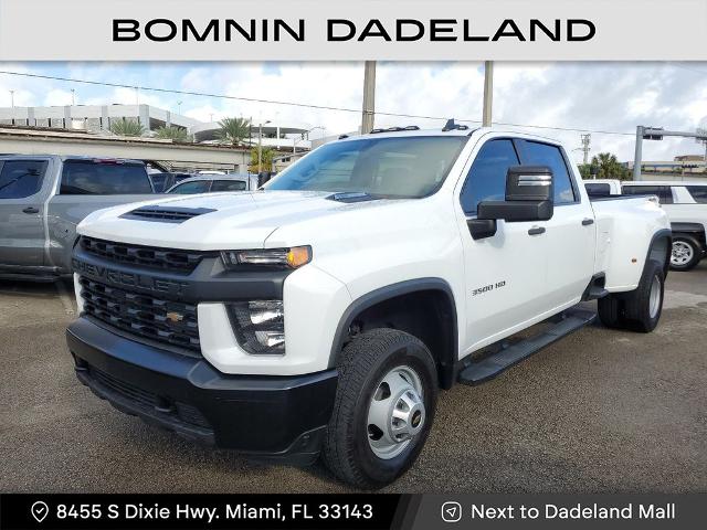 Used 2022 Chevrolet Silverado 3500HD Work Truck with VIN 1GC4YSEY2NF244502 for sale in Miami, FL