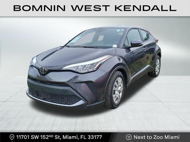 Used 2021 Toyota C-HR LE with VIN NMTKHMBX8MR137403 for sale in Miami, FL