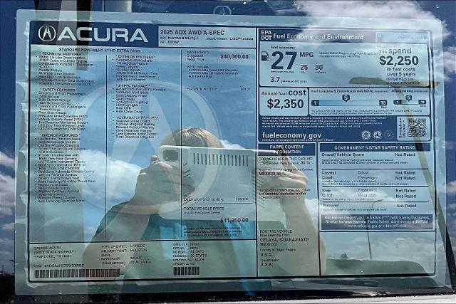 2025 Acura ADX Vehicle Photo in Grapevine, TX 76051