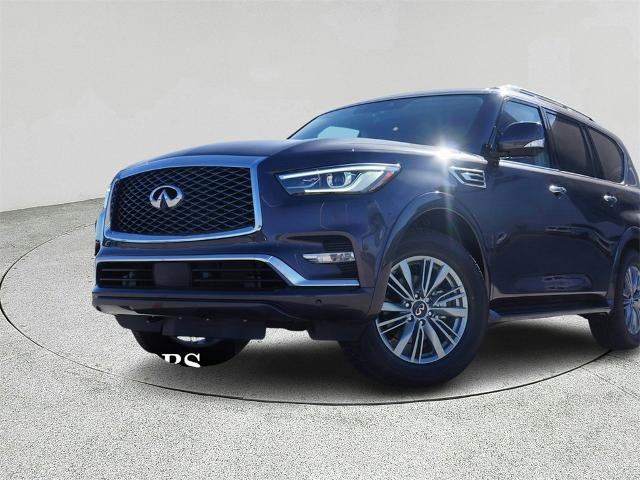 Certified 2023 INFINITI QX80 Luxe with VIN JN8AZ2AF9P9755943 for sale in Grapevine, TX