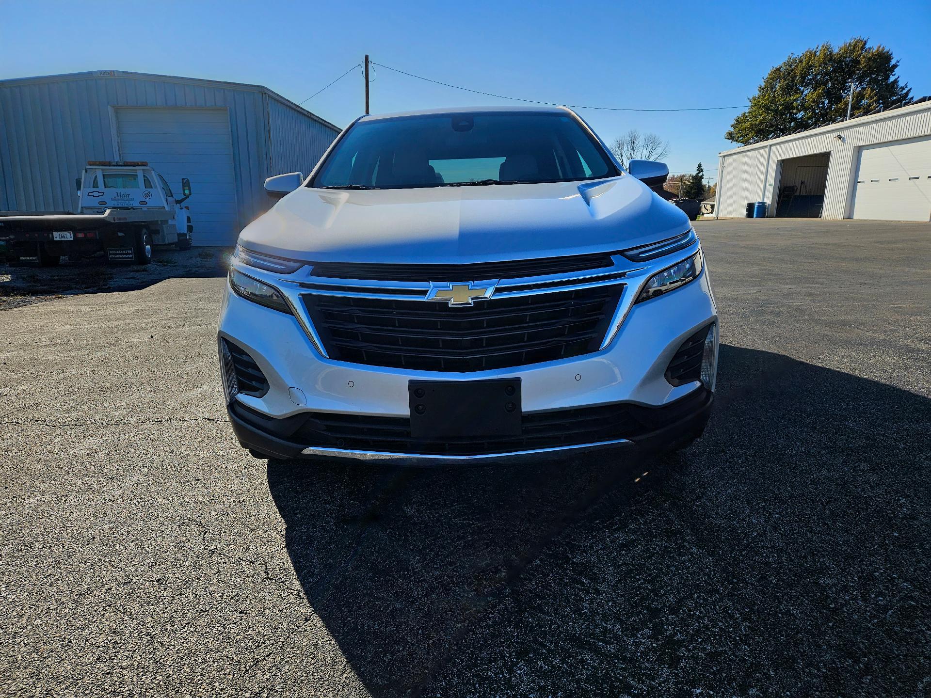 Used 2022 Chevrolet Equinox LT with VIN 3GNAXKEV3NL120800 for sale in Sparta, IL