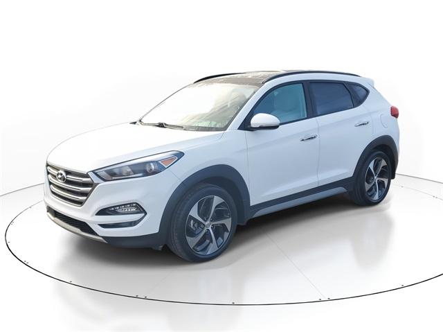 Used 2018 Hyundai Tucson Limited with VIN KM8J3CA29JU758180 for sale in Grand Blanc, MI