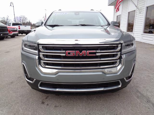 Used 2023 GMC Acadia SLT with VIN 1GKKNULS8PZ186752 for sale in Frankenmuth, MI