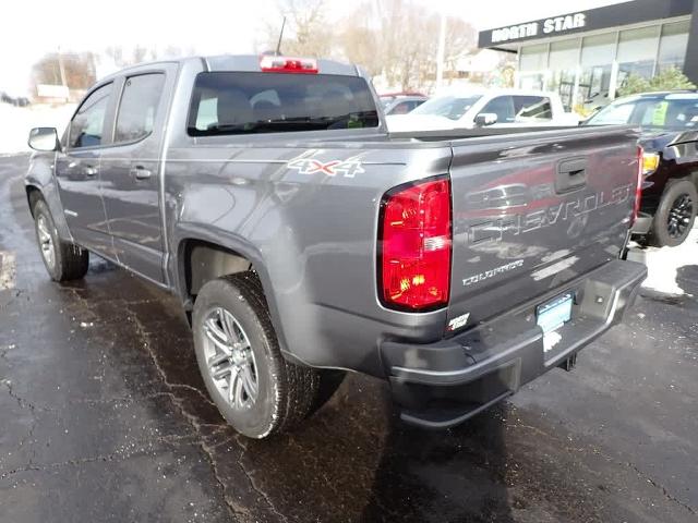 Certified 2021 Chevrolet Colorado Work Truck with VIN 1GCGTBEN3M1291146 for sale in Zelienople, PA