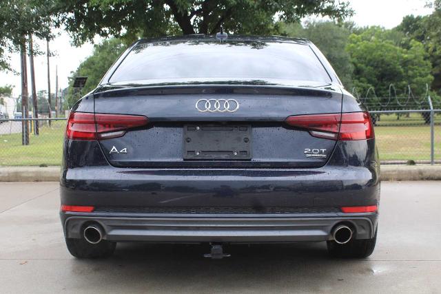 2018 Audi A4 Vehicle Photo in HOUSTON, TX 77090