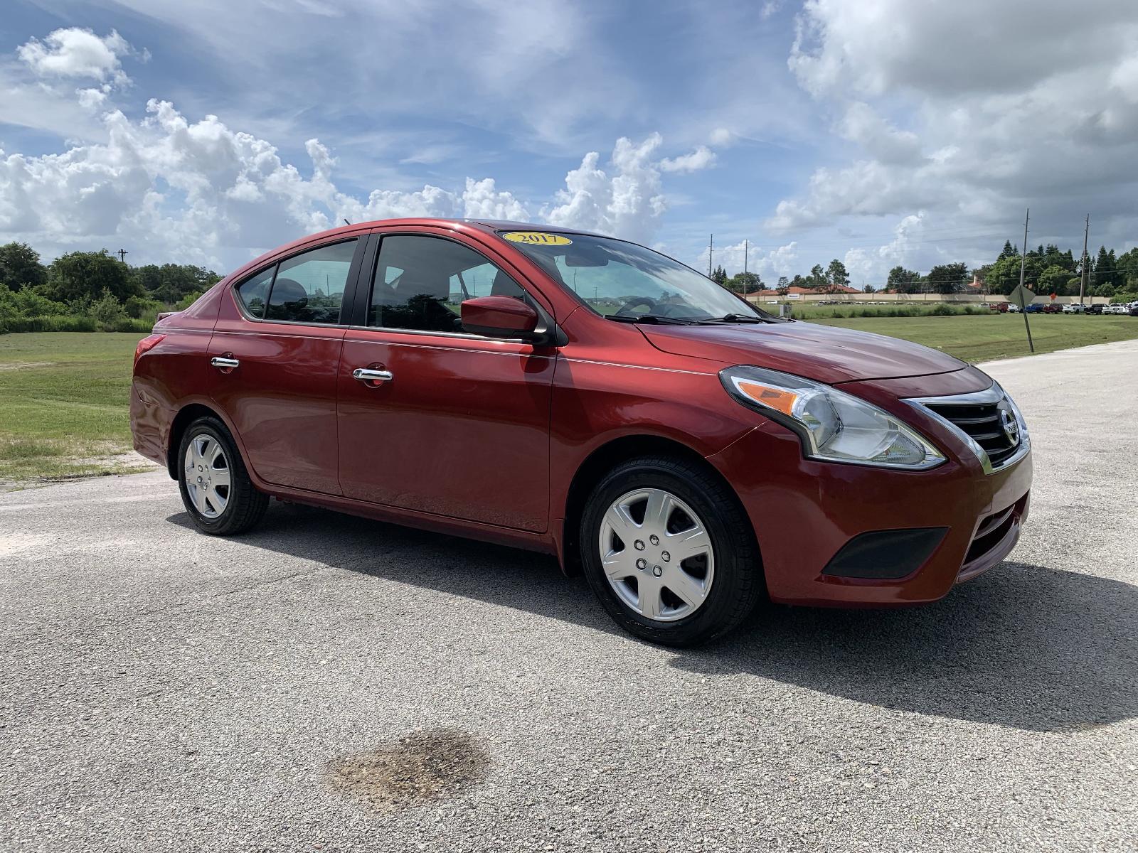 Used 2017 Nissan Versa Sedan SV with VIN 3N1CN7AP7HL854391 for sale in Winter Haven, FL