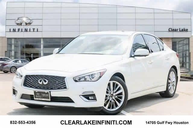 Used 2023 INFINITI Q50 LUXE with VIN JN1EV7BP0PM511854 for sale in Houston, TX