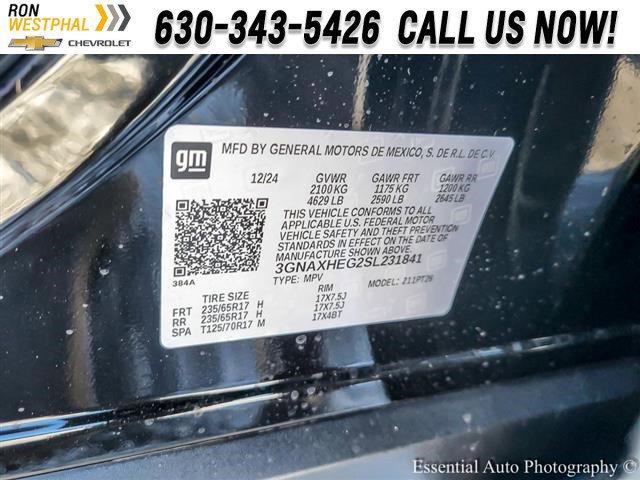 2025 Chevrolet Equinox Vehicle Photo in AURORA, IL 60503-9326