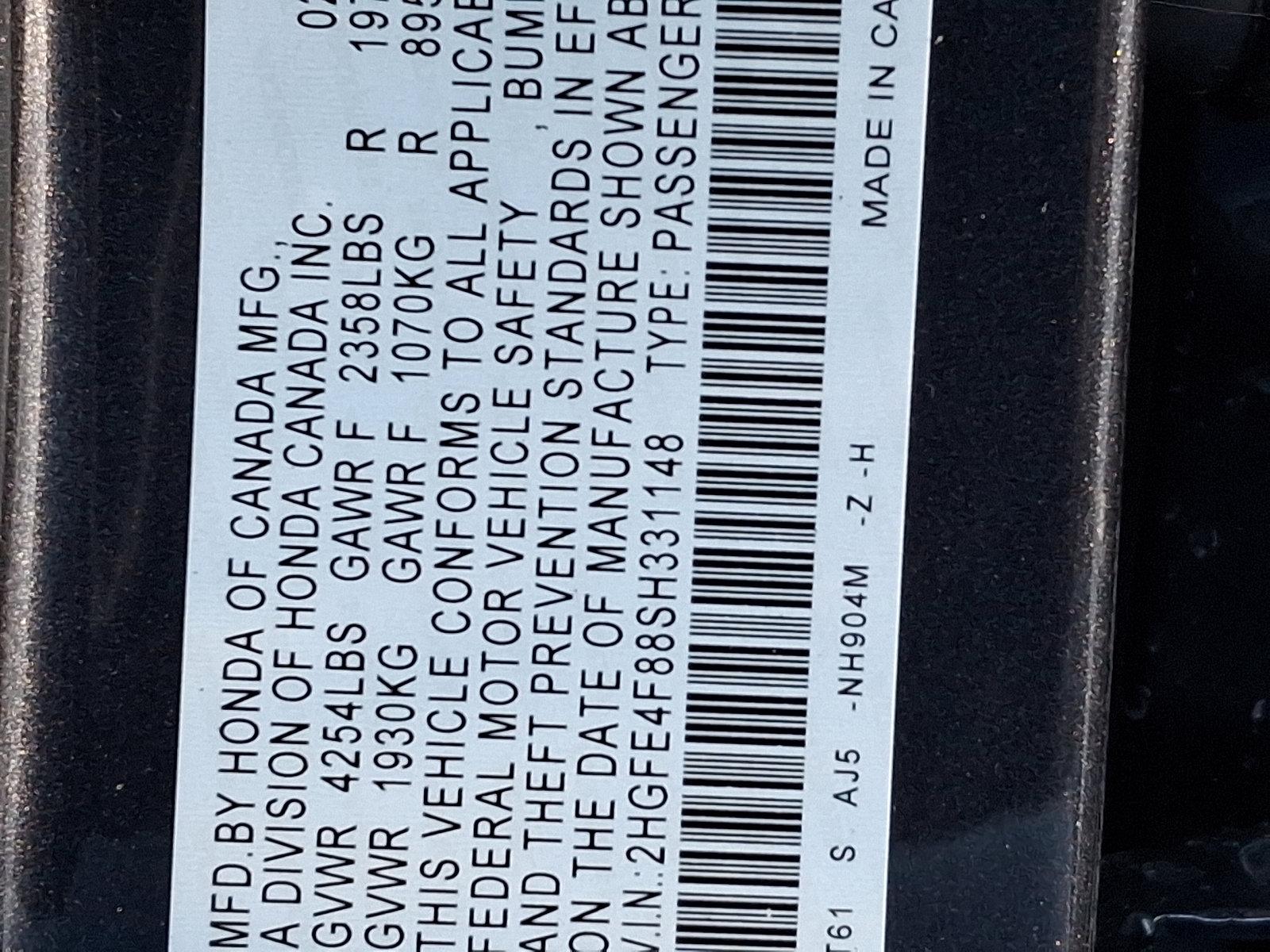 2025 Honda Civic Sedan Hybrid Vehicle Photo in Harrisburg, PA 17111