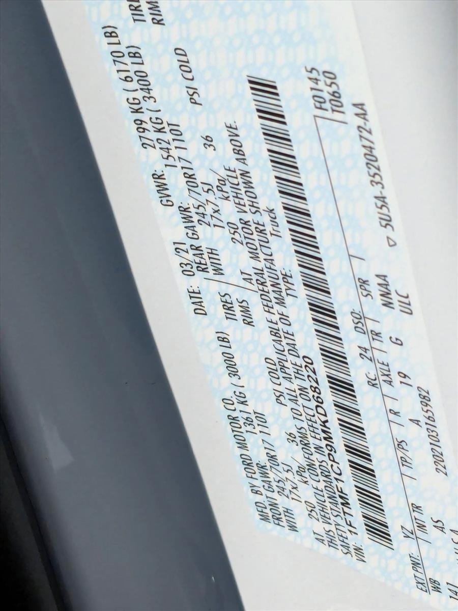 2021 Ford F-150 Vehicle Photo in Miami, FL 33015