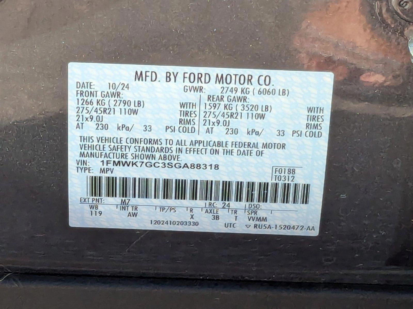 2025 Ford Explorer Vehicle Photo in St. Petersburg, FL 33713