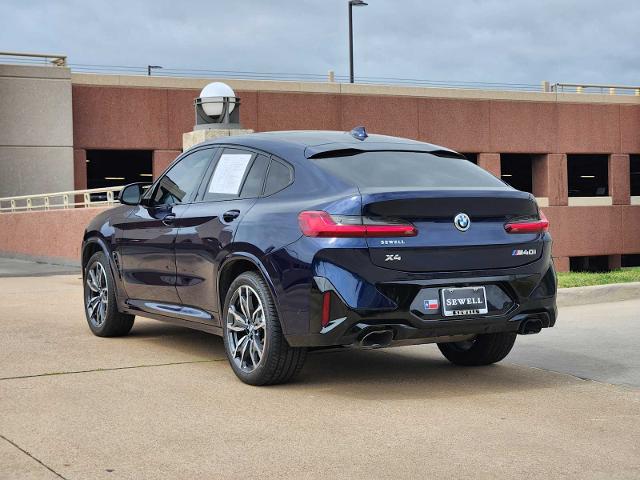 2024 BMW X4 M40i Vehicle Photo in PLANO, TX 75024