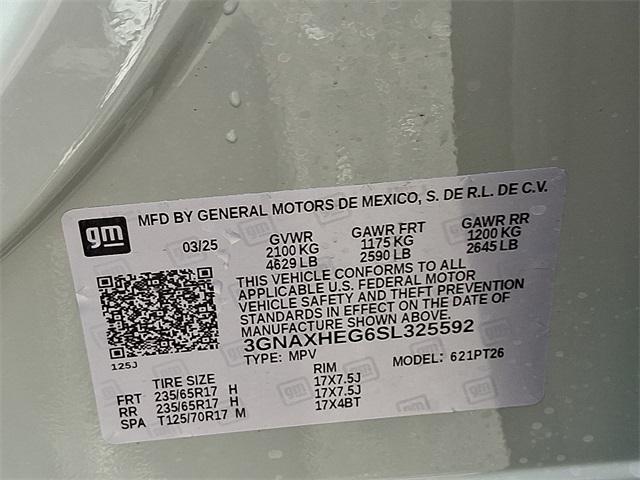 2025 Chevrolet Equinox Vehicle Photo in SEAFORD, DE 19973-8463