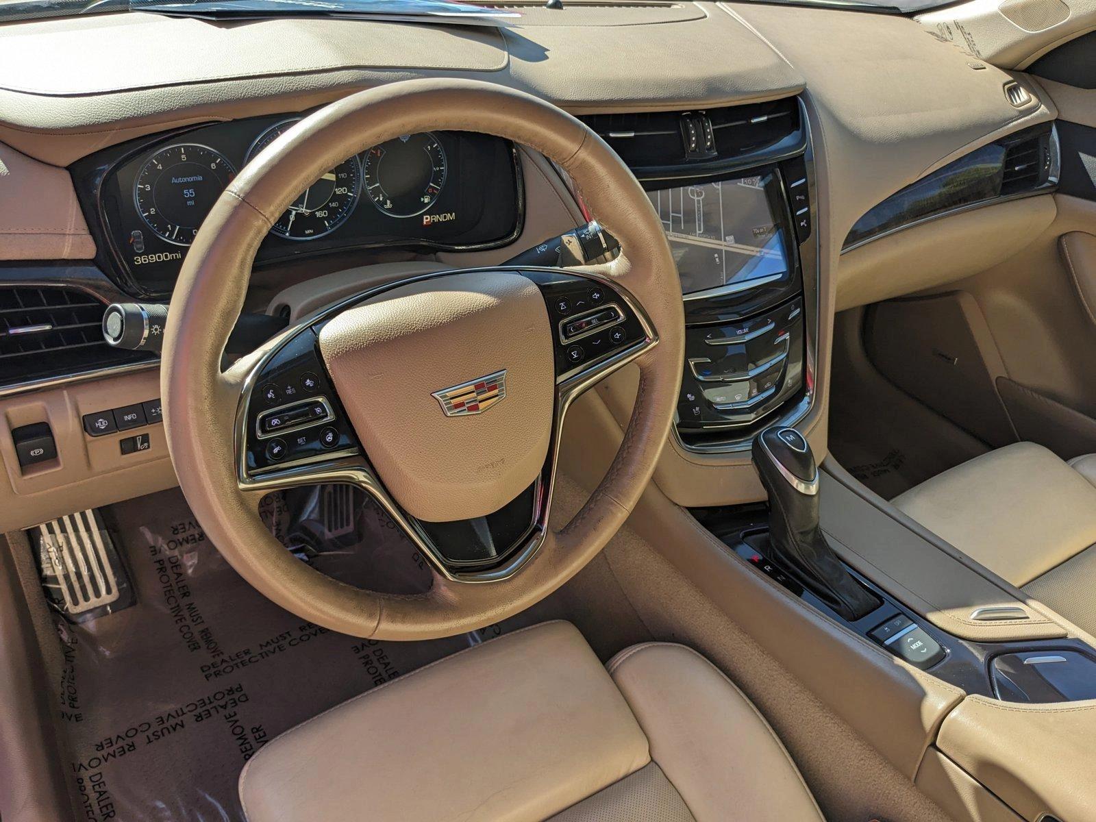 2015 Cadillac CTS Sedan Vehicle Photo in GREENACRES, FL 33463-3207