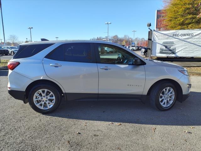 Certified 2021 Chevrolet Equinox LS with VIN 3GNAXHEV6MS165172 for sale in Clarksville, TN