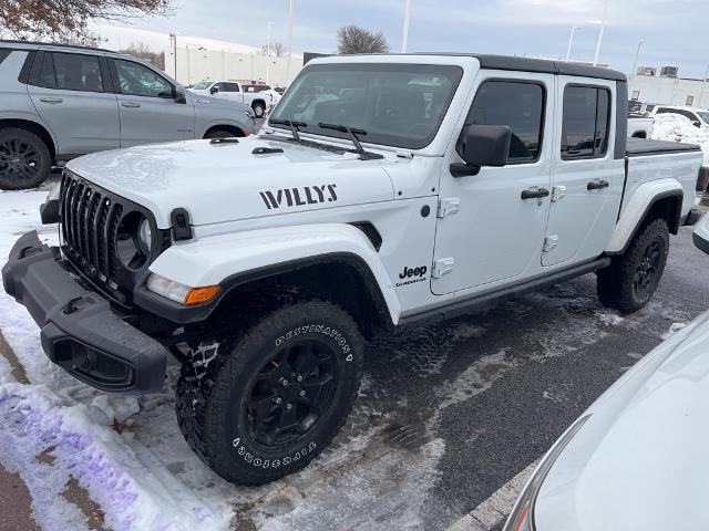 Used 2022 Jeep Gladiator WILLYS with VIN 1C6HJTAG5NL132505 for sale in Kansas City