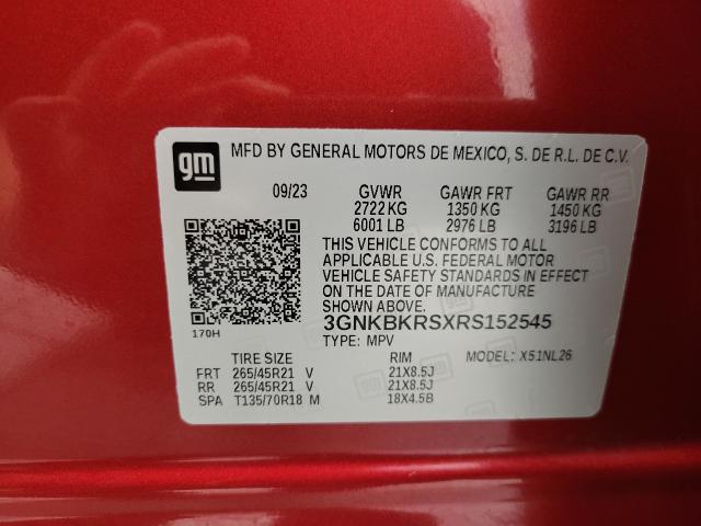 2024 Chevrolet Blazer Vehicle Photo in APPLETON, WI 54914-4656