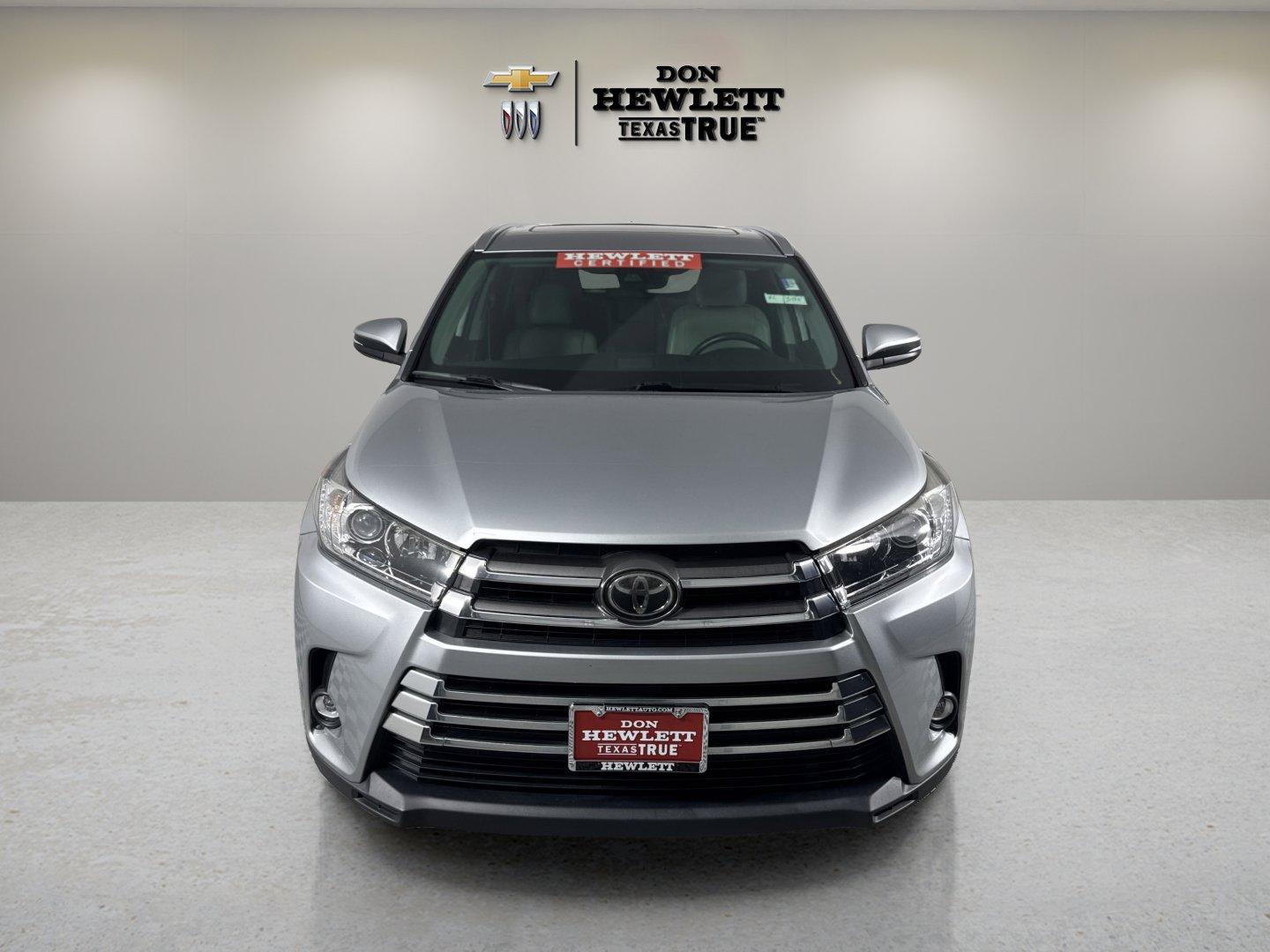 2019 Toyota Highlander Vehicle Photo in GEORGETOWN, TX 78626-7508