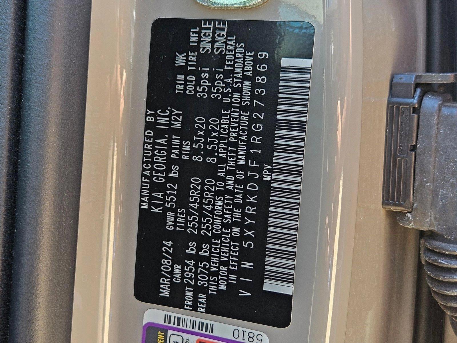 2024 Kia Sorento Vehicle Photo in WACO, TX 76710-2592