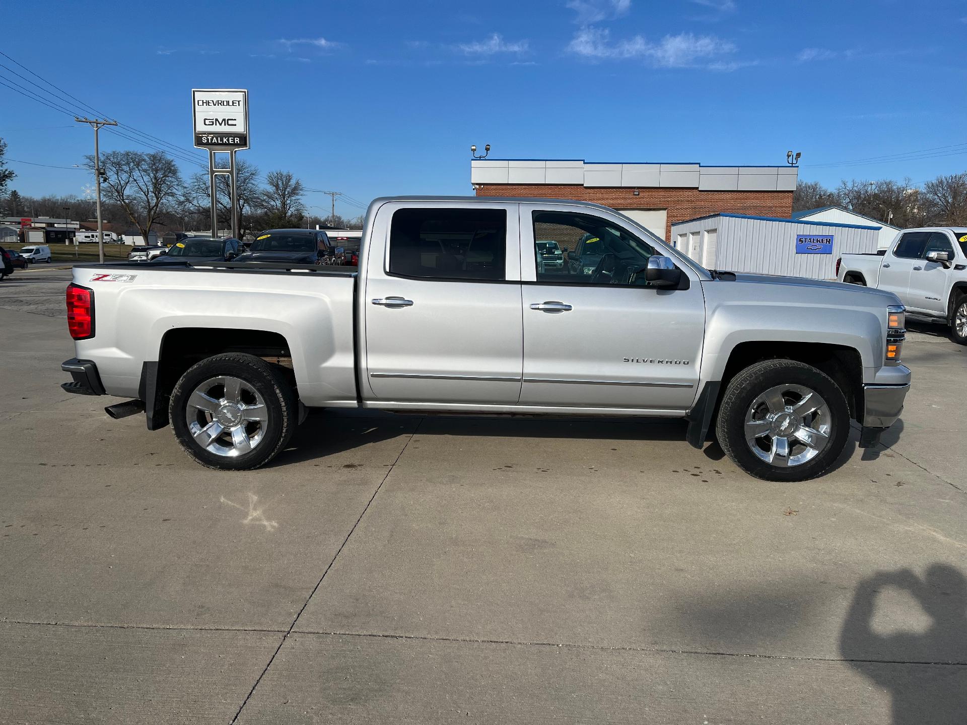 Used 2014 Chevrolet Silverado 1500 LTZ with VIN 3GCUKSEC5EG419104 for sale in Creston, IA