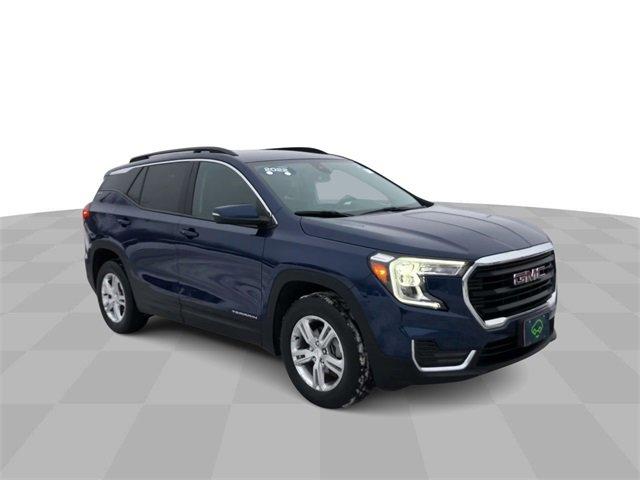 Used 2022 GMC Terrain SLE with VIN 3GKALTEV2NL120527 for sale in Hermantown, Minnesota