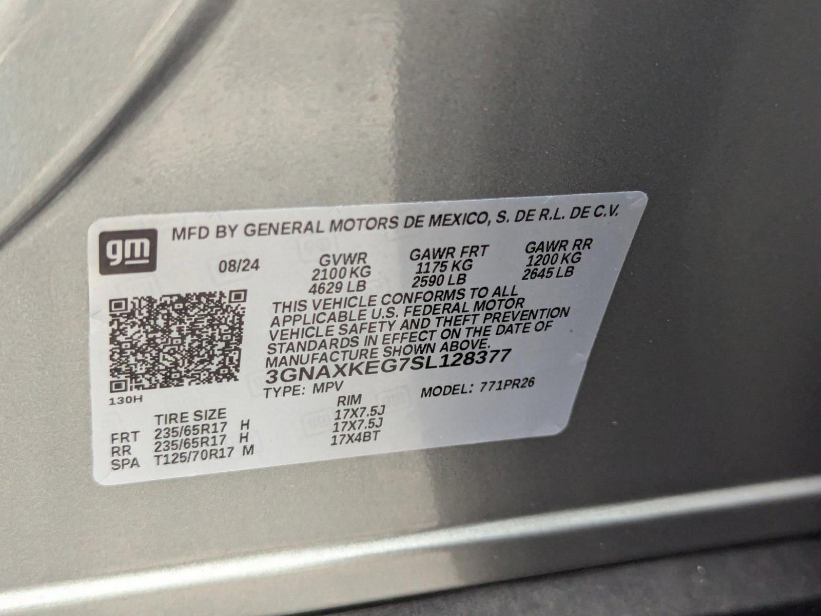 2025 Chevrolet Equinox Vehicle Photo in ORLANDO, FL 32812-3021