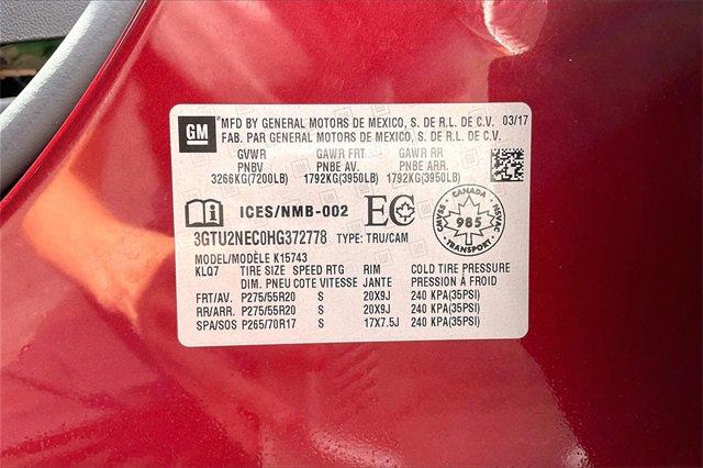 2017 GMC Sierra 1500 Vehicle Photo in INDEPENDENCE, MO 64055-1314