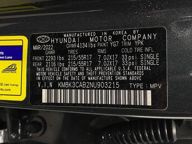 2022 Hyundai KONA Vehicle Photo in Appleton, WI 54913