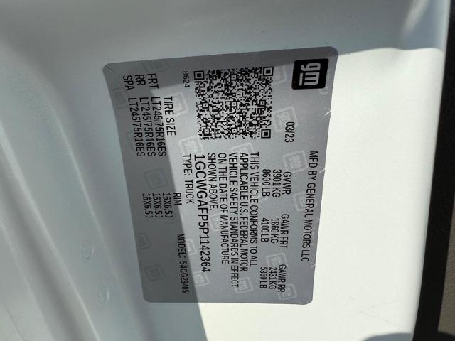 2023 Chevrolet Express Cargo 2500 Vehicle Photo in MADISON, WI 53713-3220