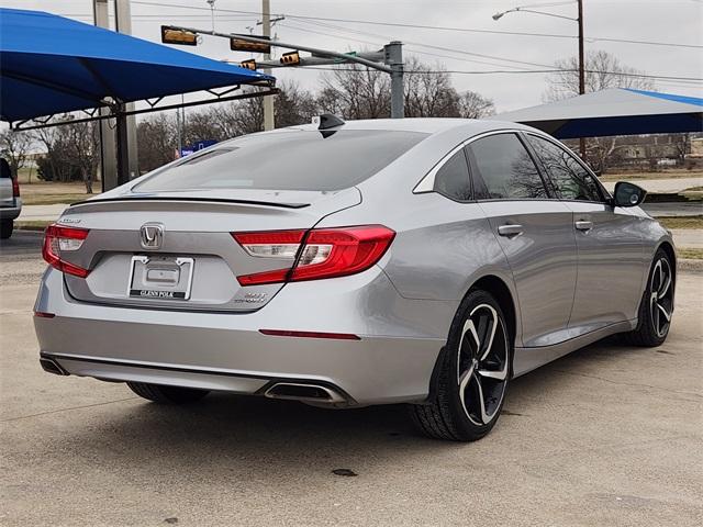 2022 Honda Accord Sedan Vehicle Photo in GAINESVILLE, TX 76240-2013