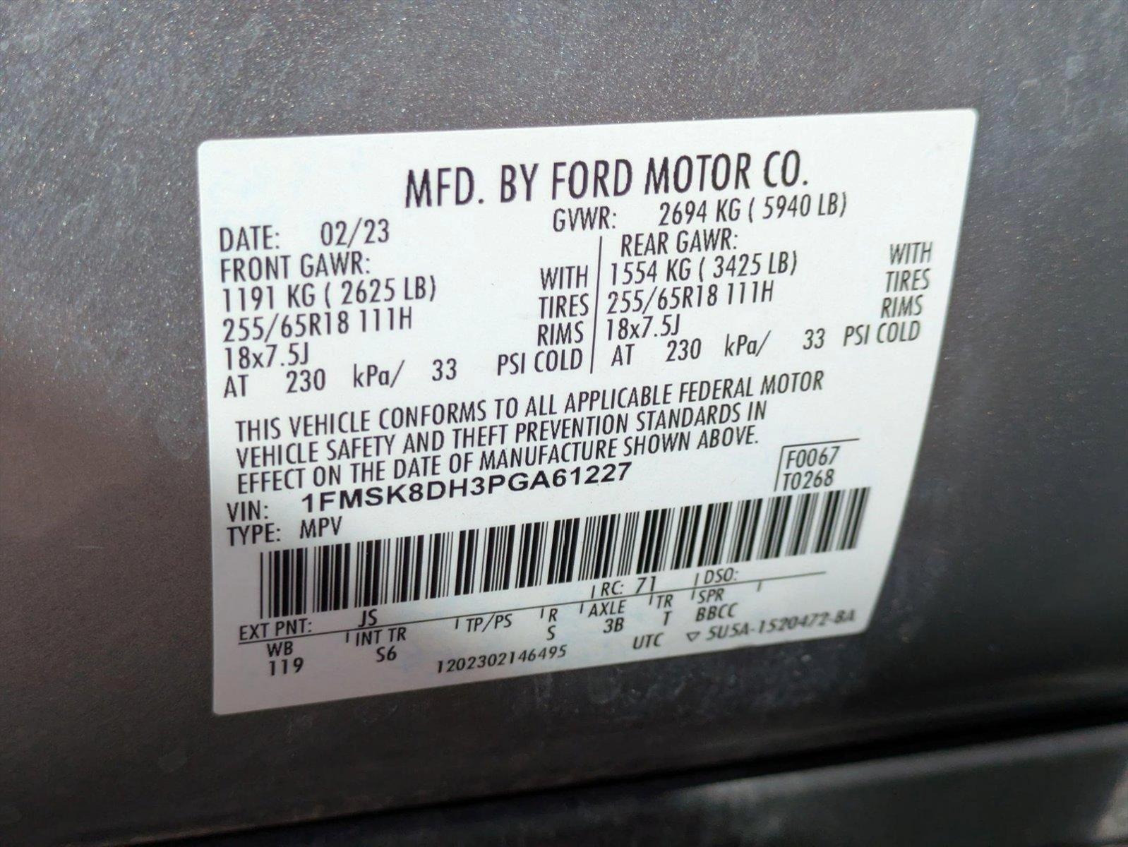 2023 Ford Explorer Vehicle Photo in GOLDEN, CO 80401-3850