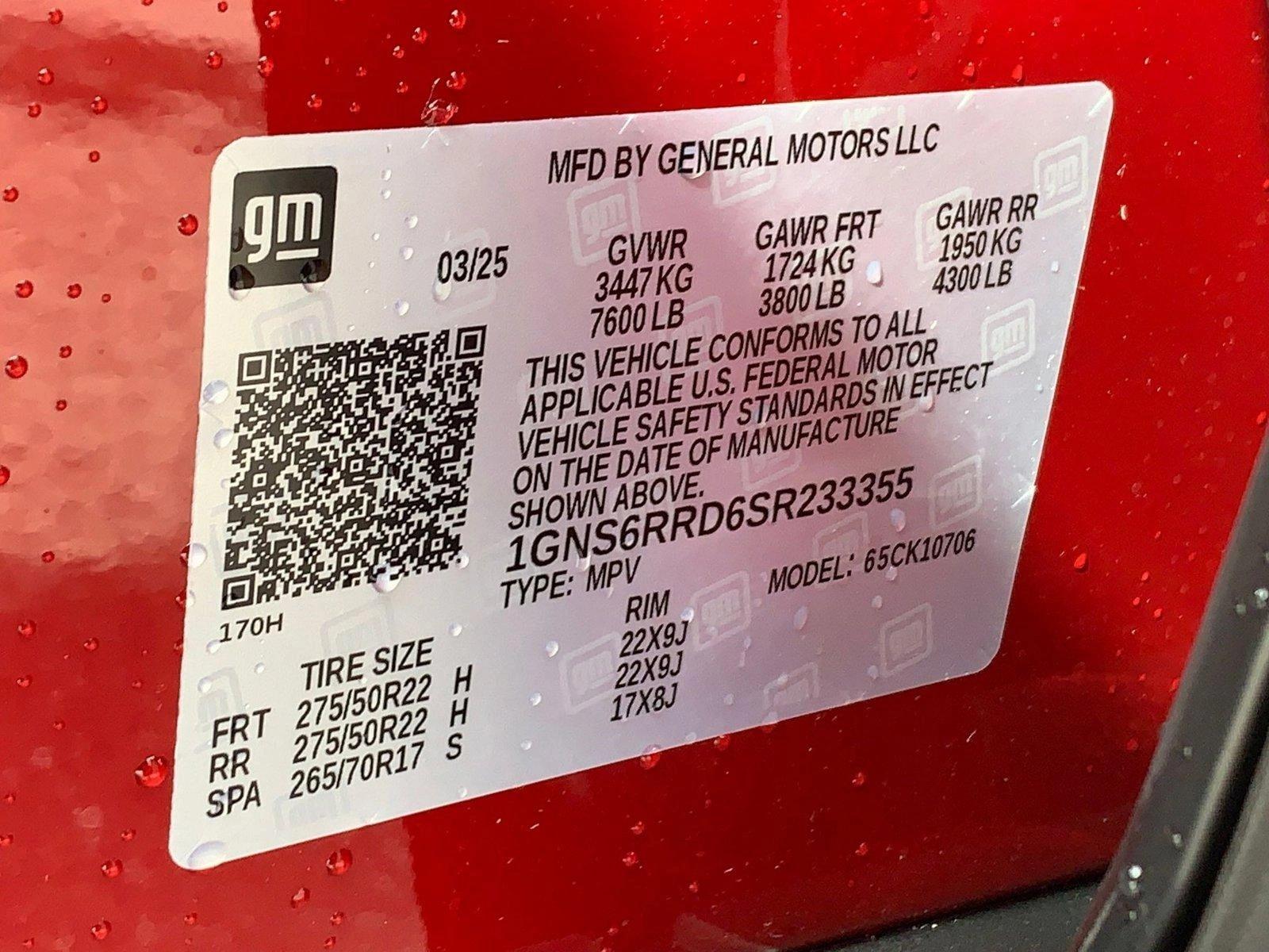 2025 Chevrolet Tahoe Vehicle Photo in SPOKANE, WA 99212-2978