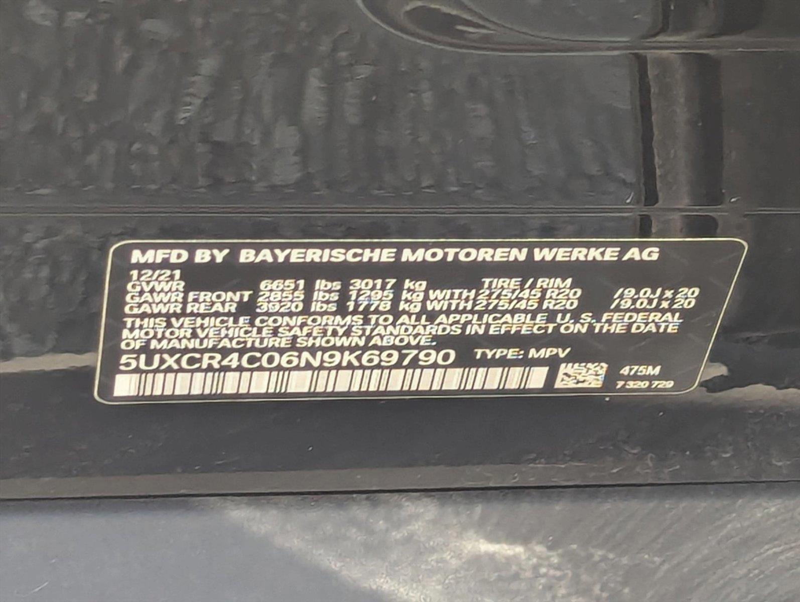 2022 BMW X5 sDrive40i Vehicle Photo in Delray Beach, FL 33444