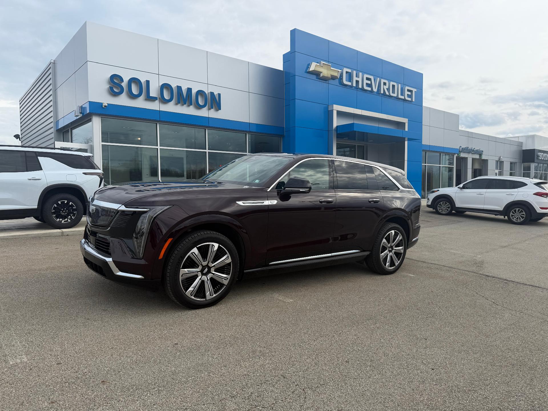 Black Cher 2025 Cadillac Escalade IQ Luxury 2 AWD SUV / Crossover All-Wheel Drive 1-Speed Automatic