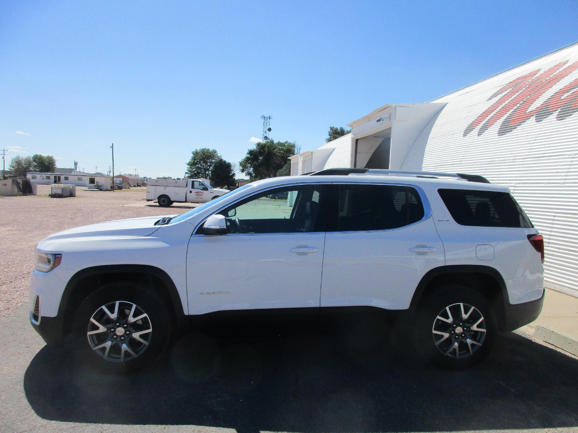 Used 2023 GMC Acadia SLT with VIN 1GKKNUL43PZ252061 for sale in Morrill, NE