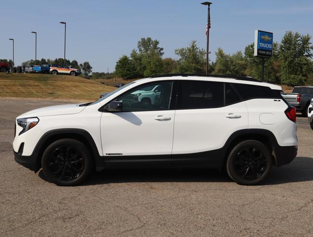 Used 2021 GMC Terrain SLE with VIN 3GKALTEV2ML302856 for sale in Jonesville, MI