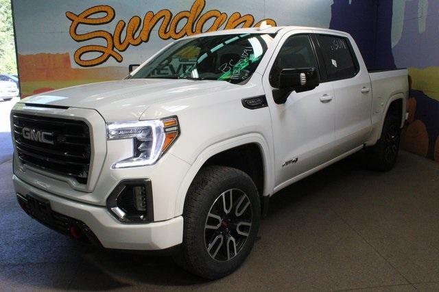 Used 2021 GMC Sierra 1500 AT4 with VIN 1GTP9EED8MZ421091 for sale in Saint Johns, MI