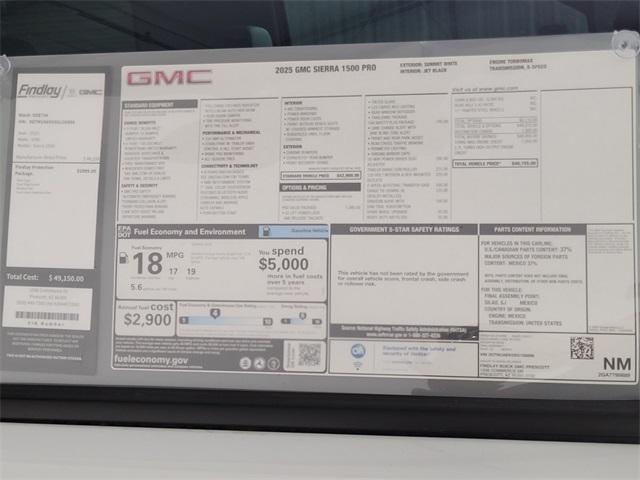 2025 GMC Sierra 1500 Vehicle Photo in PRESCOTT, AZ 86305-3700