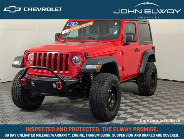 2018 Jeep Wrangler Vehicle Photo in ENGLEWOOD, CO 80113-6708